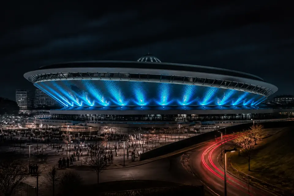Katowice Spodek i okolice